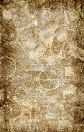 Photo for Old paper texture, image in vintage grunge style - Royalty Free Image
