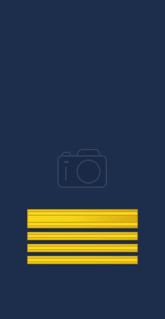 Téléchargez les illustrations : Plaque d'officier militaire pour le grade d'insigne EVERSTI (COLONEL) de l'armée de l'air finlandaise - en licence libre de droit