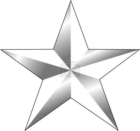 Téléchargez les illustrations : Épaulière insigne d'officier militaire pour le grade d'insigne BRIGADIER GENERAL dans l'armée des États-Unis - en licence libre de droit