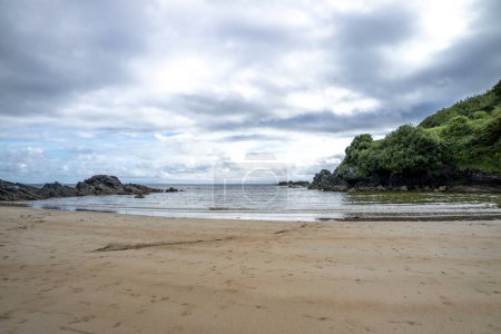 Foto de Fintra beach es una hermosa playa de arena de Killybegs, Condado de Donegal, Irlanda. - Imagen libre de derechos