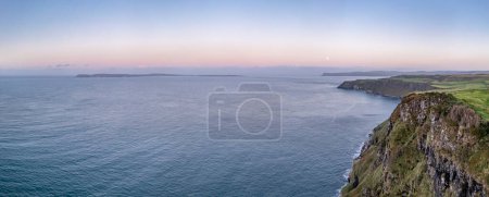 Photo for The view from Portaneevy car park at Ballycastle, County Antrim, Northern Ireland. - Royalty Free Image