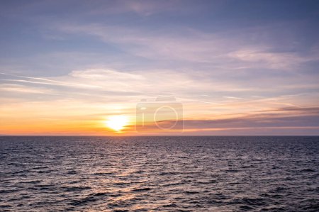 Photo for Beautiful sunset at Muckross Head peninsula about 10 km west of Killybegs village in county Donegal on the west coast of Ireland. - Royalty Free Image