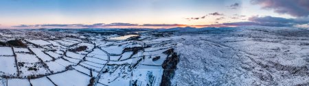 Photo for Aerial view of Glendowan, Lough Gartan, County Donegal - Ireland. - Royalty Free Image