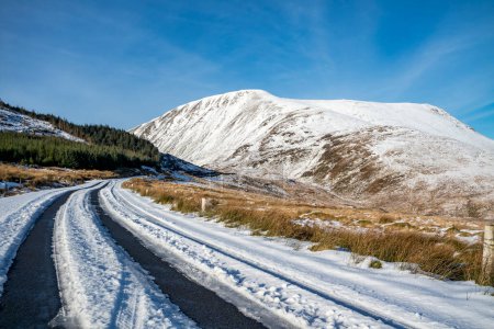 Photo for The Muckish gap road in winter - County Donegal, Ireland. - Royalty Free Image
