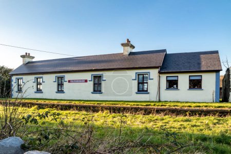 Photo for The Falcarragh railway station is close to fiddlers bridge and the Burtonport Railway Walk - County Donegal, Republic of Ireland. - Royalty Free Image