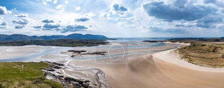 Téléchargez les photos : Baie de Sheskinmore entre Ardara et Portnoo dans le Donegal - Irlande - en image libre de droit