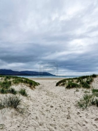 Photo for Beautiful Tramore beach in Rosbeg, County DOnegal, Ireland- - Royalty Free Image