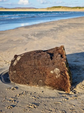 Téléchargez les photos : Terrain aménagé à Narin Beach par Portnoo, comté de Donegal, Irlande. - en image libre de droit