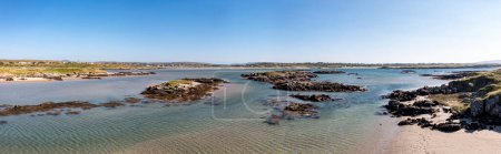 Téléchargez les photos : La belle côte de la région Tobernanoran sur l'île Cruit, comté de Donegal, Irlande. - en image libre de droit