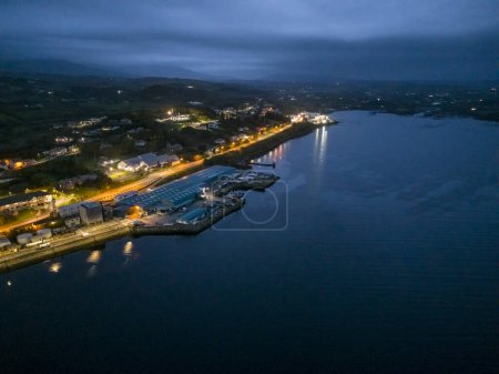 Photo for KILLYBEGS, COUNTY DONEGAL , IRELAND OCTOBER 07 2023 : This is the most important fishing harbour in Ireland. - Royalty Free Image