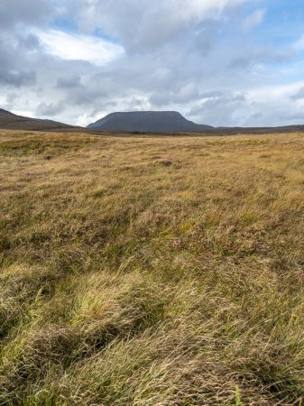 Foto de La montaña Muckish vista desde el Parque Nacional Glenveagh en el Condado de Donegal - Irlanda. - Imagen libre de derechos