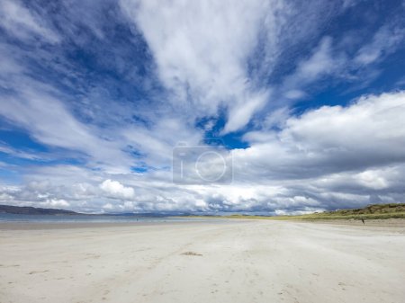 Foto de Narin Strand es una hermosa playa grande en el Condado de Donegal Irlanda - Imagen libre de derechos