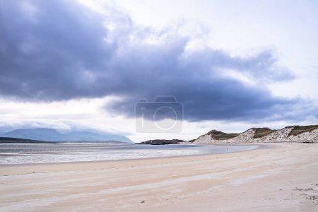 Ballinareava Strand at the Sheskinmore Nature Reserve between Ardara and Portnoo in Donegal - Ireland.