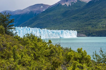 Téléchargez les photos : Détail d'une puissante glace turquoise du glacier Perito Moreno. Parc national de Los Glaciares, Argentine - en image libre de droit