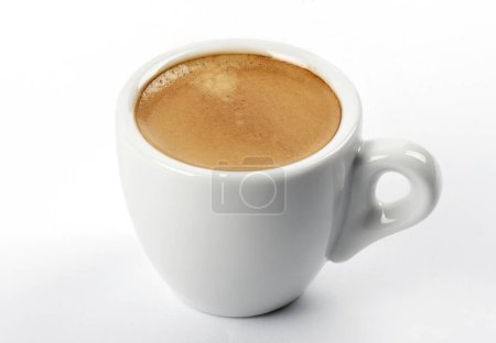 Photo for Cup of espresso on white background - Royalty Free Image