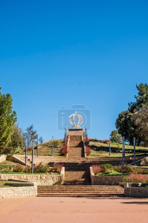 Téléchargez les photos : Royal monument in park of mountainous Ifrane, Morocco - en image libre de droit