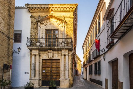 Charming historic street of Carmona, Andalusia, Spain. Europe