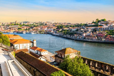 Photo for Great view of Porto or Oporto the second largest city in Portugal, the capital of the Porto District, and one of the Iberian Peninsula's major urban areas. Porto, Portugal. - Royalty Free Image