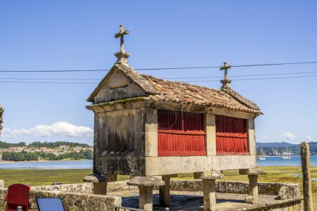 Foto de Granero tradicional Combarro, España, Galicia - Imagen libre de derechos