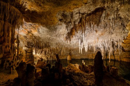 erstaunliche Fotos von Drach-Höhlen auf Mallorca, Spanien, Europa