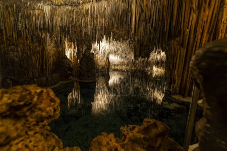 Photo for Amazing photos of Drach Caves in Mallorca, Spain, Europe - Royalty Free Image