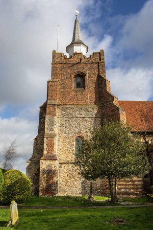 A view of the beautiful St. Marys Church in the town of Maldon in Essex, UK.