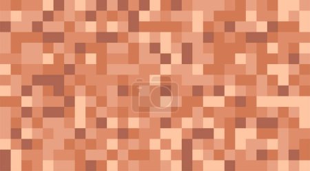 Illustration for Censored pixel background. Prohibition viewing with tag censorship painted over scenes cruelty and unwanted detrimental to vector psyche - Royalty Free Image