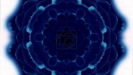 Abstract kaleidoscope background. Animation. Glowing lines creating symmetrical kaleidoscope structure