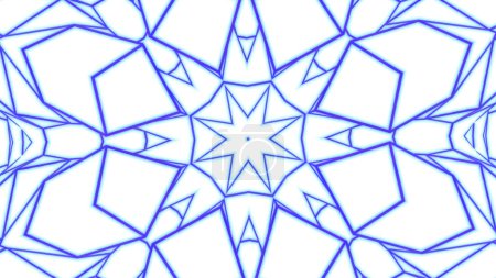 Fondo abstracto con efecto mandala esquemático. Diseño. Patrón geométrico forrado con formas fractales