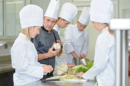 perfectionist chef teacher and apprentices