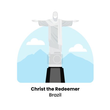 Christ le Rédempteur - Brésil, Une statue Art déco massive surplombant Rio de Janeiro.