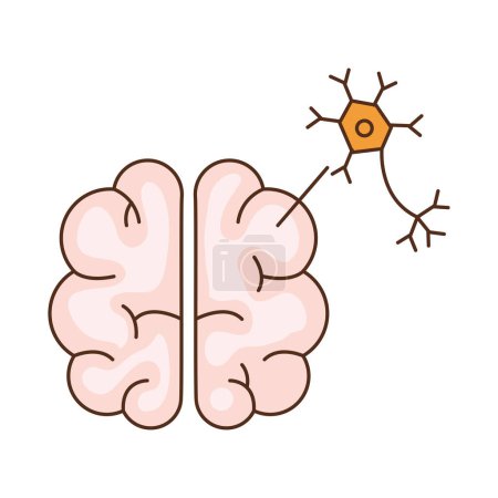 parkinson brain with neuron isolated