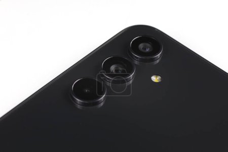 Photo for LVIV, UKRAINE - January 29, 2024: Samsung a54 smartphone - Royalty Free Image