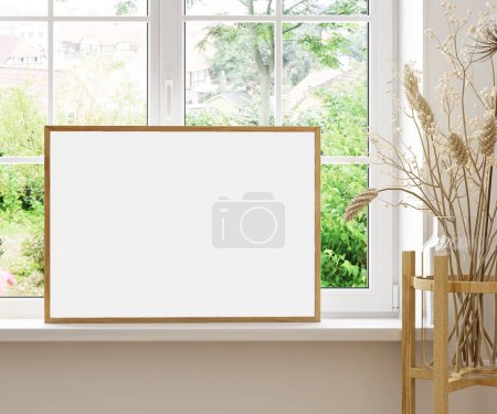 Photo for Interior mockup minimalist designe - Royalty Free Image