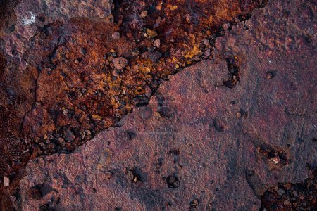 Téléchargez les photos : Violet brun Rusty fond texturé - en image libre de droit