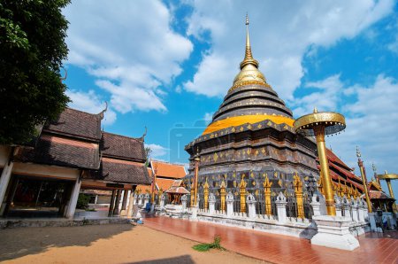 Photo for Buddhist Wat Phra That Luang temple in Lampang, Thailand - Royalty Free Image