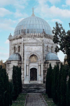 Rashad Sultan Tomb. Ancient architecture of Istanbul.