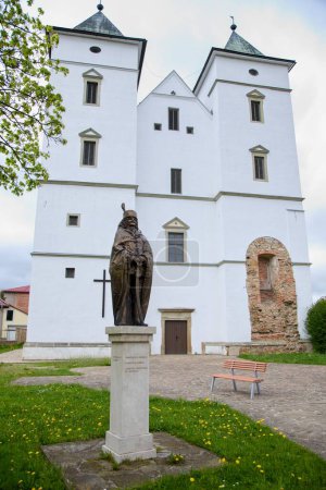 Foto de Estatua de Frantiek Rkoczi II. en Zborov, Eslovaquia - Imagen libre de derechos