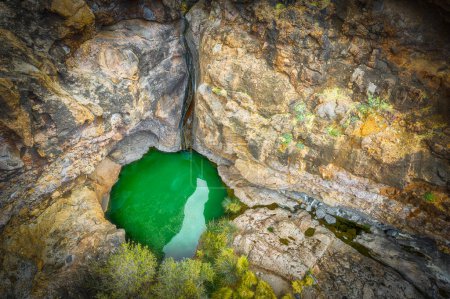 Photo for Landscape with Charco Azul , Gran Canary, Spain - Royalty Free Image