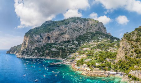 Photo for Landscape with Capri Island,Tyrrhenian sea, Italy - Royalty Free Image