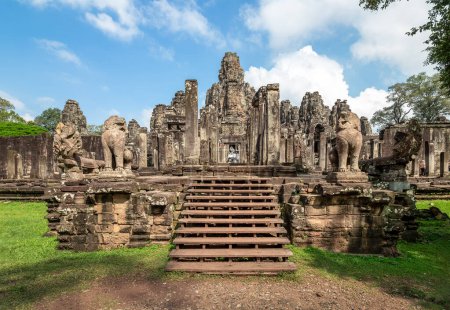 Photo for Landscape with Bayon temple in Angkor Thom, Siem Reap, Cambodia - Royalty Free Image