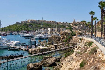 Mgarr Marina auf der charmanten Insel Gozo ist ein beliebtes Ziel für Seeleute und Touristen - Mgarr, Malta