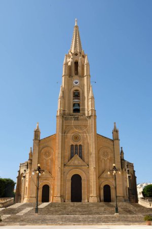 Parish Church of Our Lady of Loreto, also known as Ghajnsielem Parish Church, was blessed and consecrated on August 18, 1989 - Mgarr, Malta