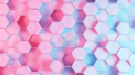 Vibrant and dynamic geometric shapes illuminated in neon colors, creating a lively and energetic wallpaper for a modern and stylish aesthetic.