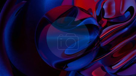 3D background designed for creative projects, featuring a looped video with a futuristic and visually engaging aesthetic, perfect for modern designs.