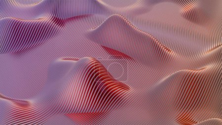 A 3D wave background tailored for creative ventures, delivering a dynamic and fluid canvas for innovative projects and visual storytelling.