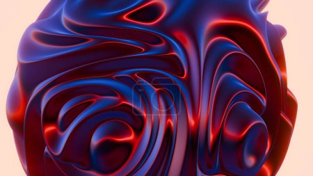 Liquid Neon: Flowing Ribbons of Light in a Dance of Brilliance