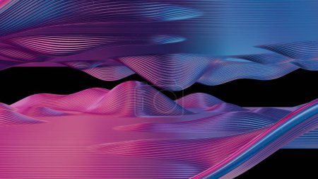 Vibrant Waves: A Symphony of Striped Rhythms