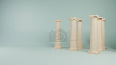 Alignment of Elegance: The Classical Column Collection