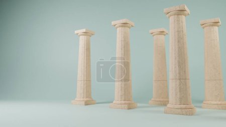 Alineación de la elegancia: La colección de columnas clásicas
